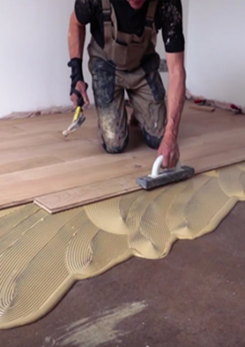 wood floor installation